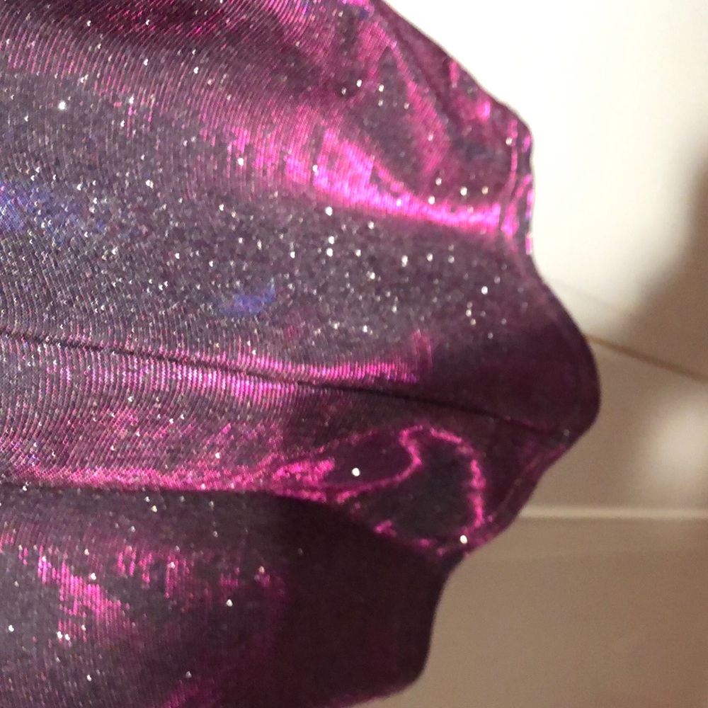 NWT Entry Purple Shimmer Dress - Picture 7 of 12